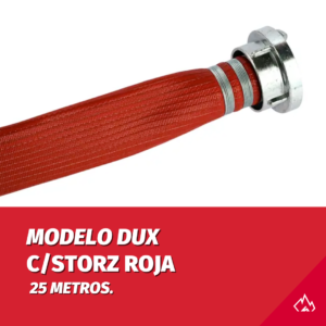 Manguera con Storz - Start Fire - Roja