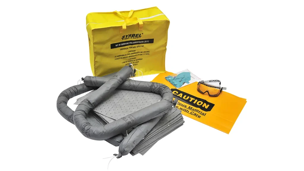 Kit Contención derrame universal 35 litros